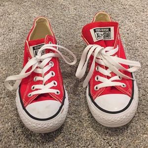 Red converse